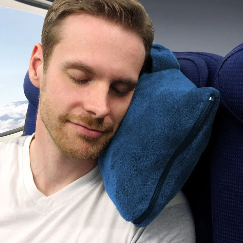 CABEAU Fold 'n Go Blanket - Royal Blue - Tashqila CABEAU Fold 'n Go Blanket - Royal Blue - Tashqila